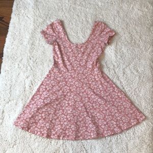 Flower-print dress